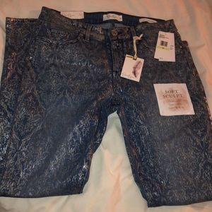JESSICA SIMPSON JEANS KISS ME SUPER SKINNY NEW
